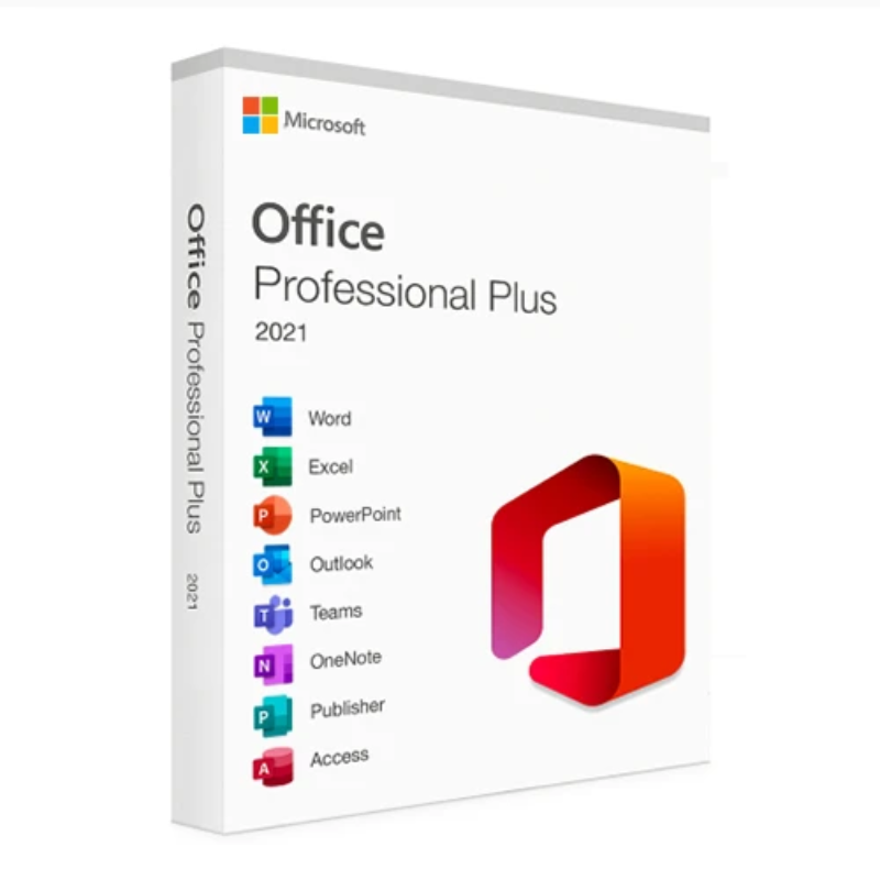 Office 2021 Professional Plus con clave de CD de por vida