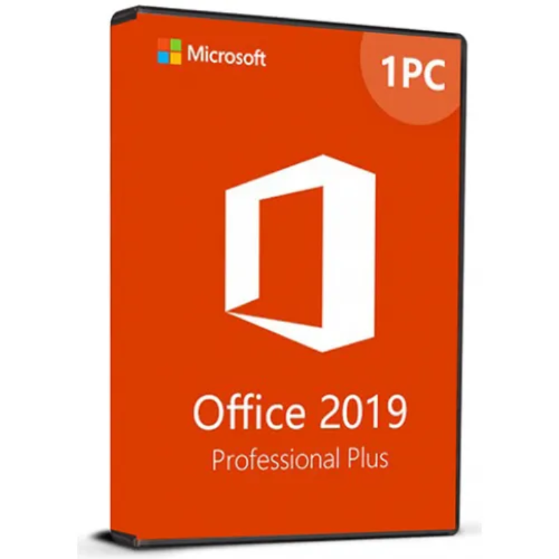 Microsoft Office 2019 Professional Plus con clave de CD de por vida